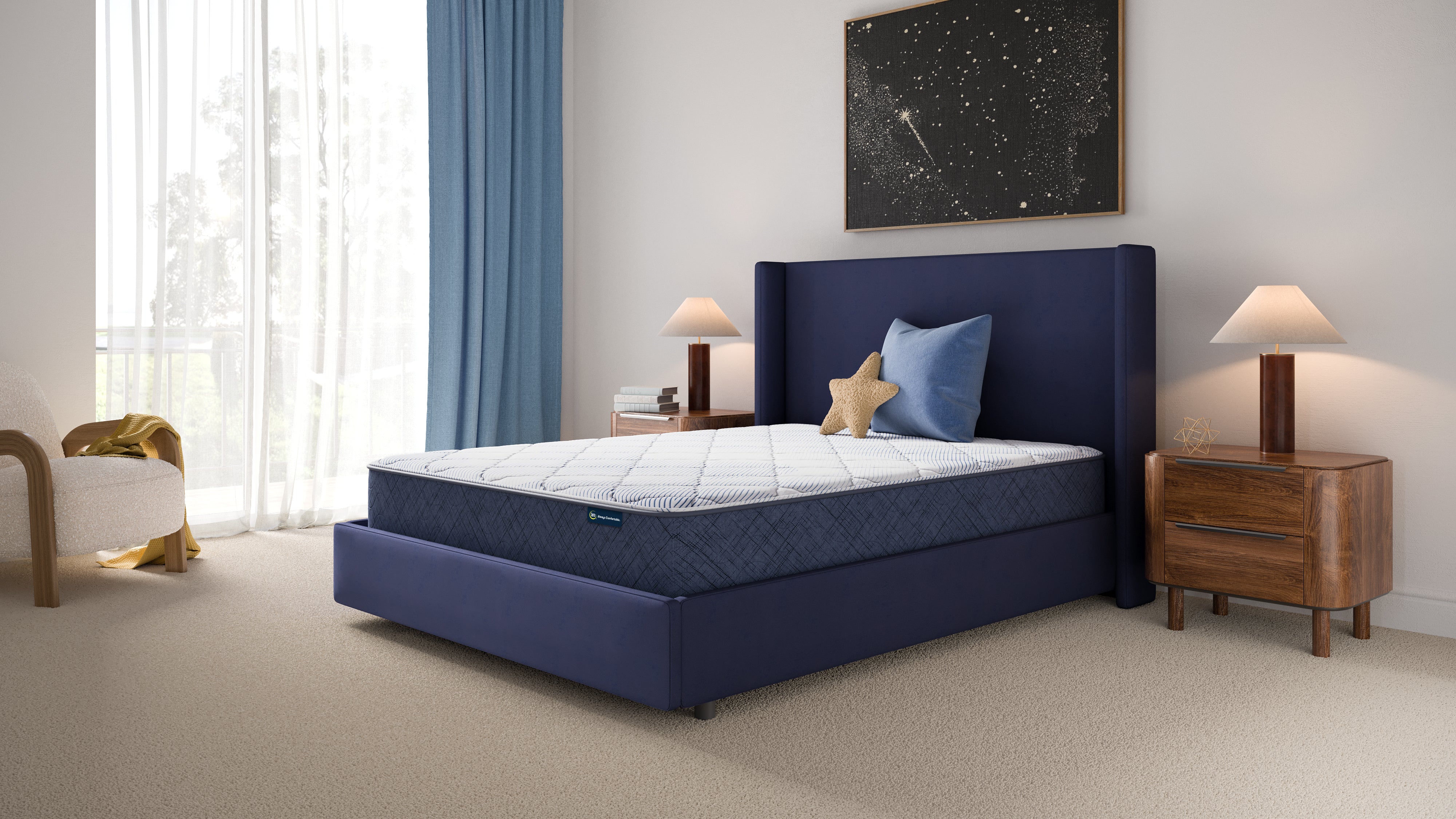 Serta Perfectday Sunup Euro Top Plush MIAB