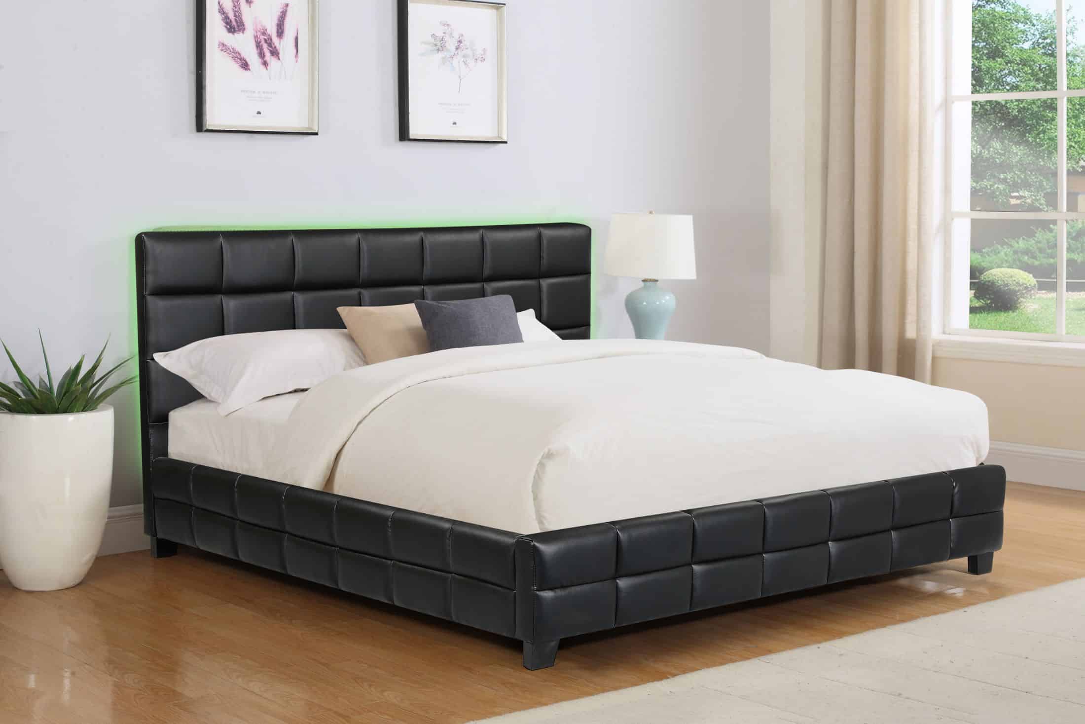 Amelia – Upholstered Platform Bed