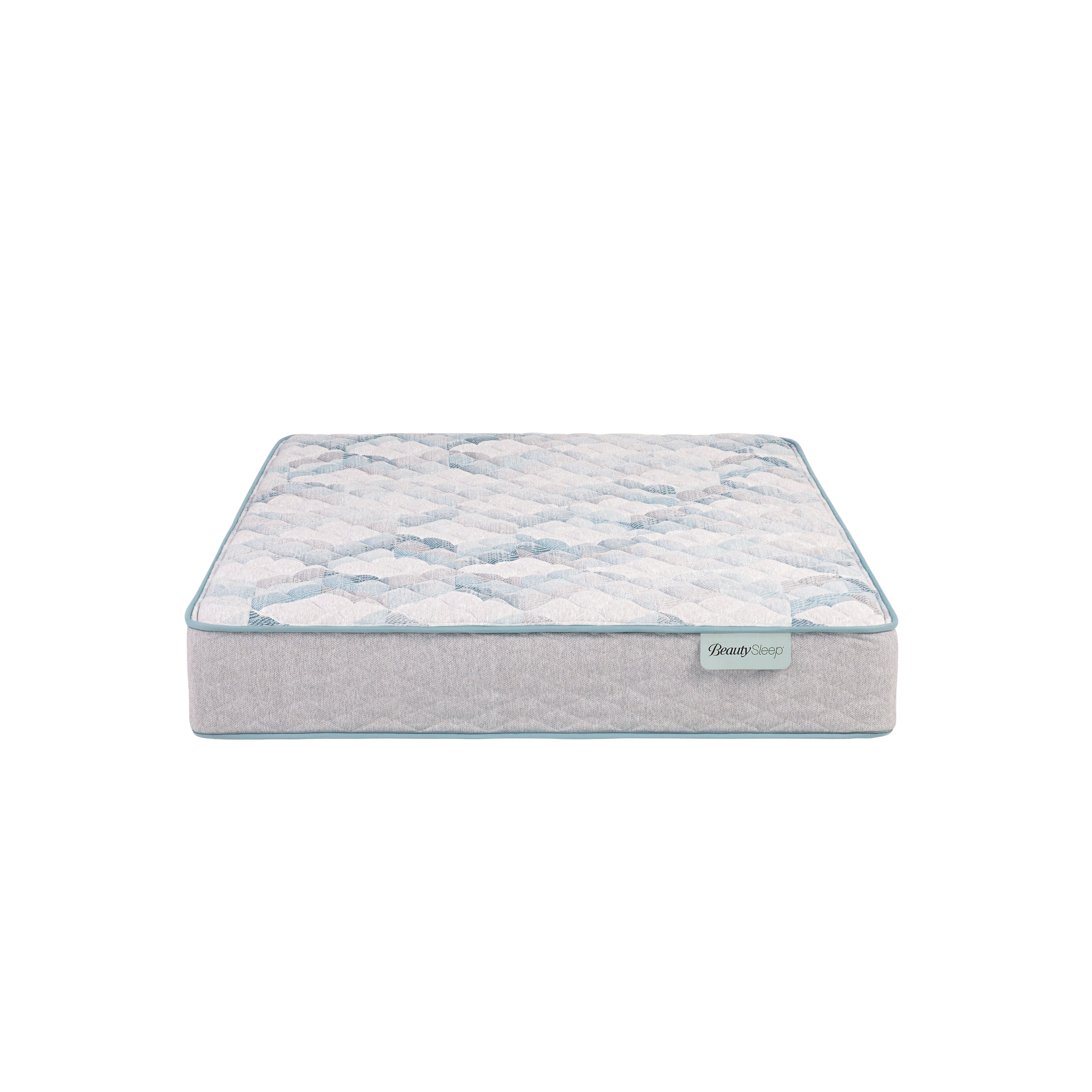 Beautysleep by beautyrest Dr. Hard mattress extra firm front view with beautysleep logo