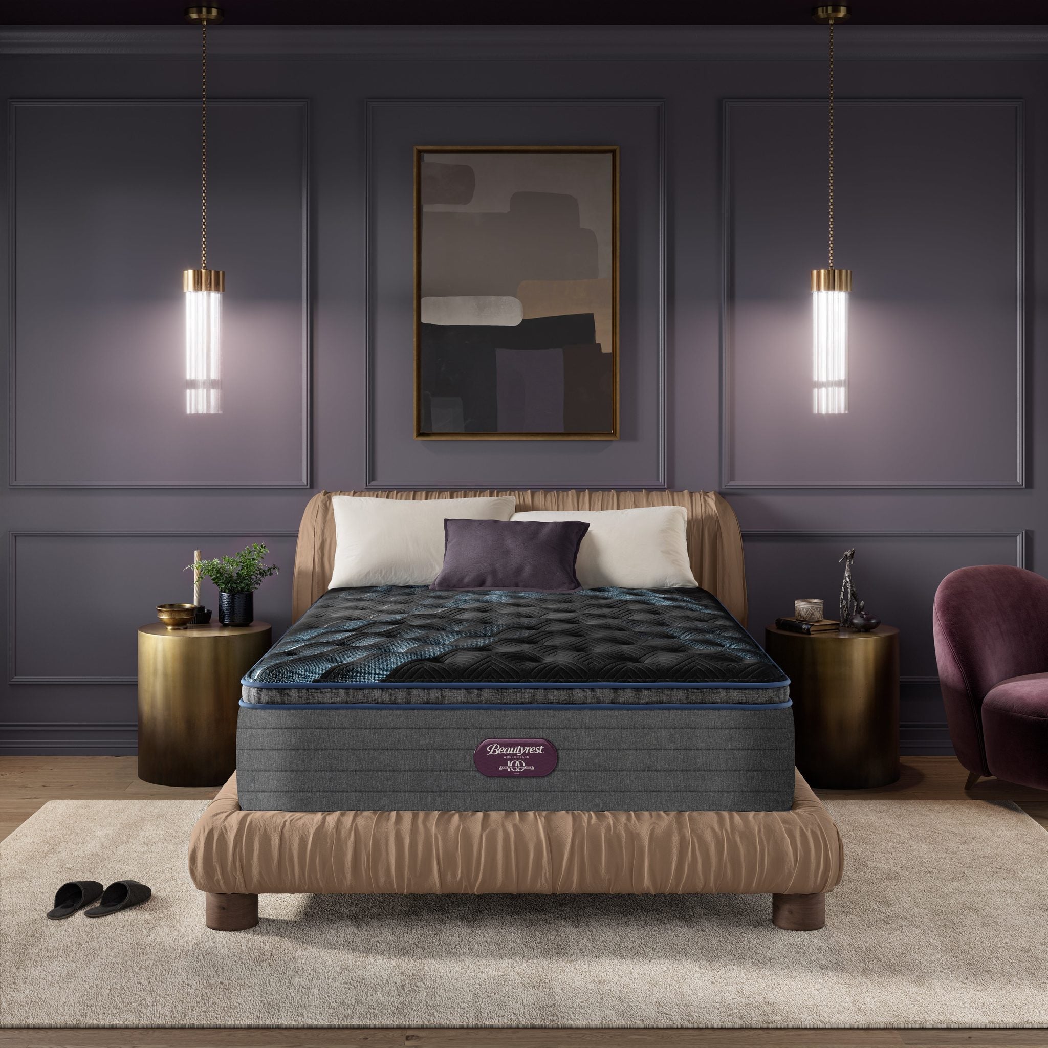 Beautyrest World Class Lusso Super Pillow Top Plush - 16" at Mr. Liquidator Mattress Outlet Chilliwack BC