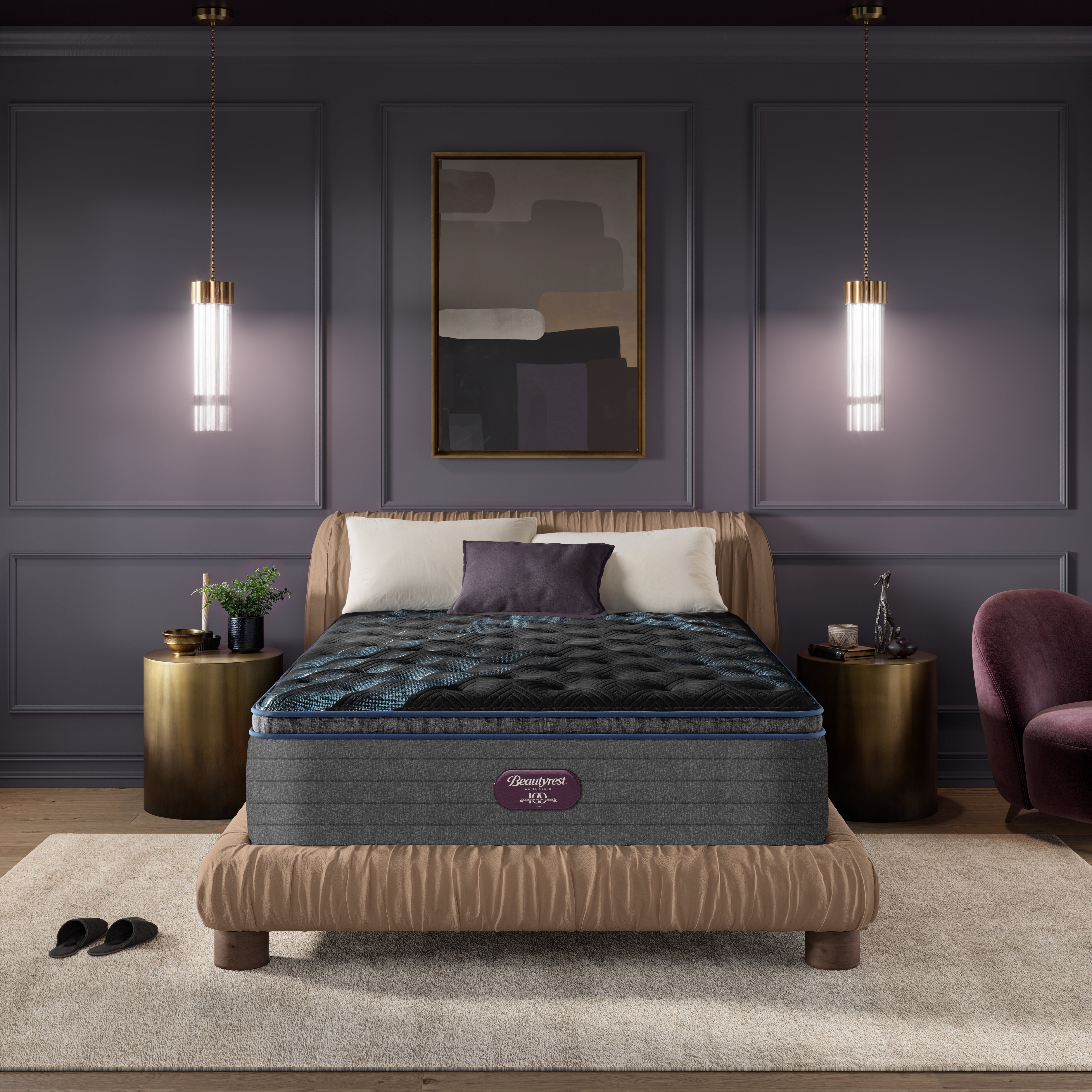 Beautyrest World Class Lusso Super Pillow Top Plush - 16"