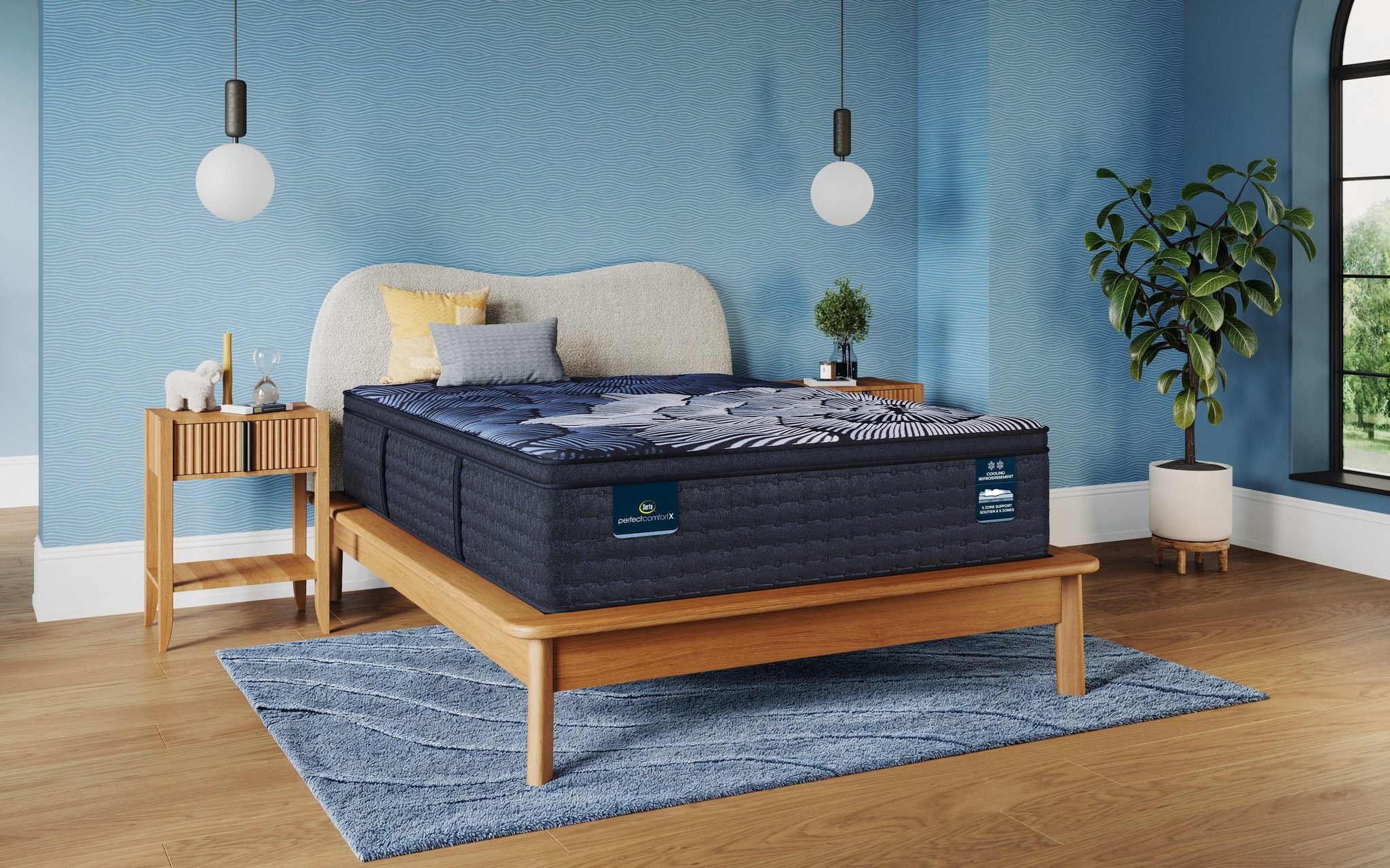 Serta Celebrate Plush Pillow Top (image 4) - Mr. Liquidator authorized Serta dealer