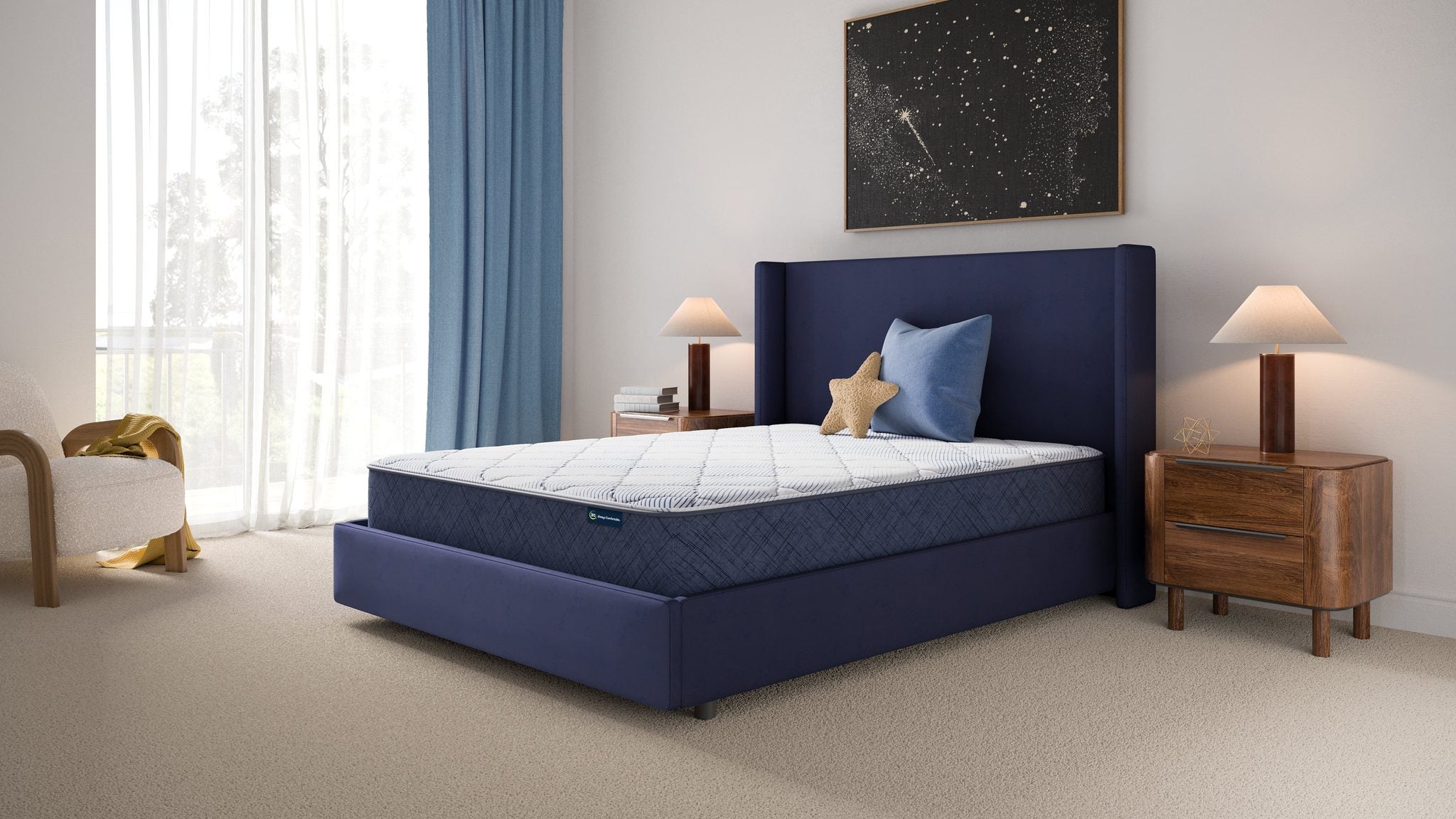 Serta Perfectday Sunup Euro Top Plush MIAB mattress