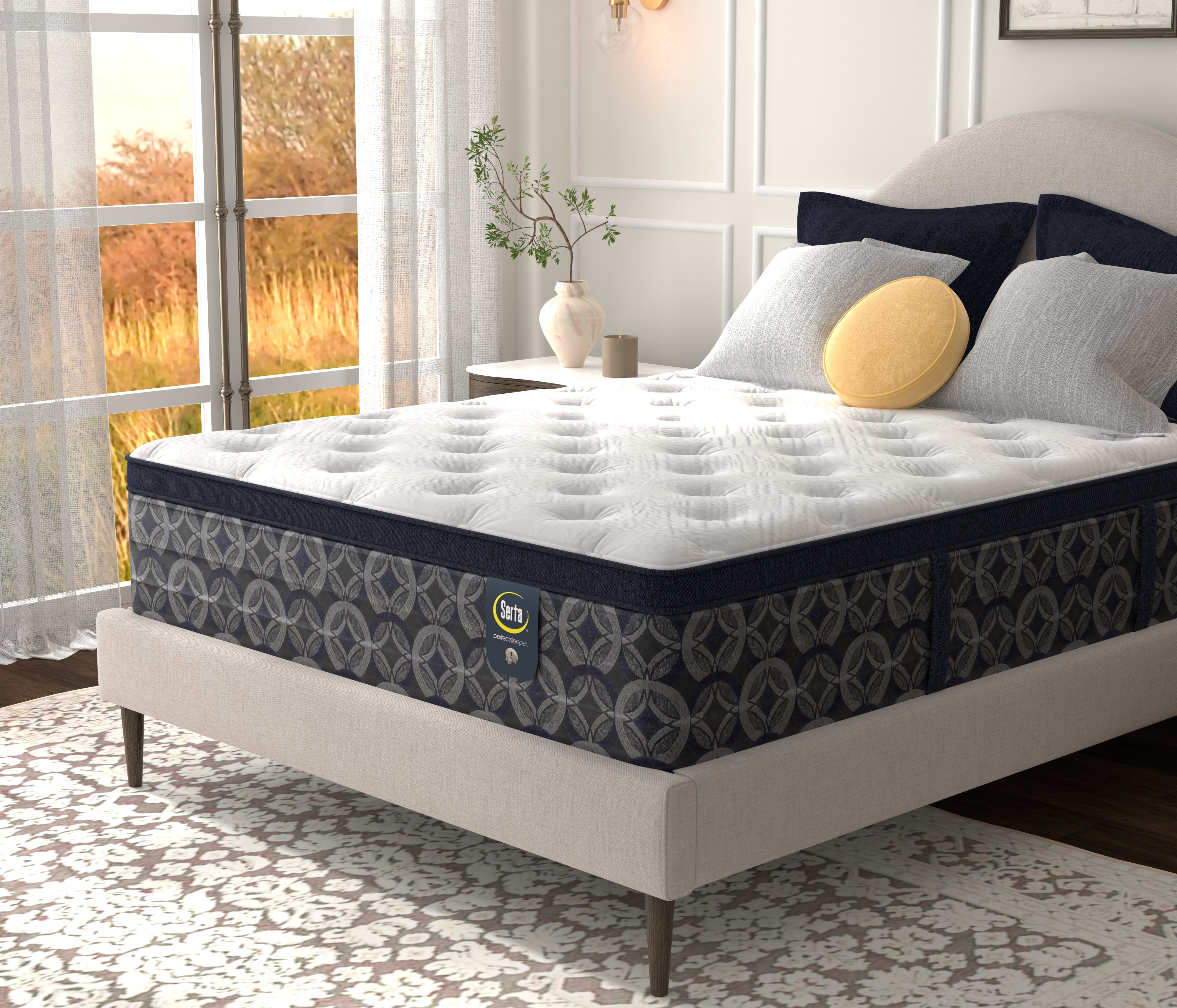 Serta PerfectSleeper Quietude Euro Top Plush - 14"