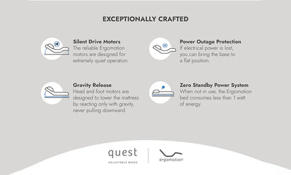 Ergomotion Quest 2.5 Adjustable Base