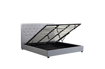 Logan – Lift Up Storage – Upholstered Platform Bed