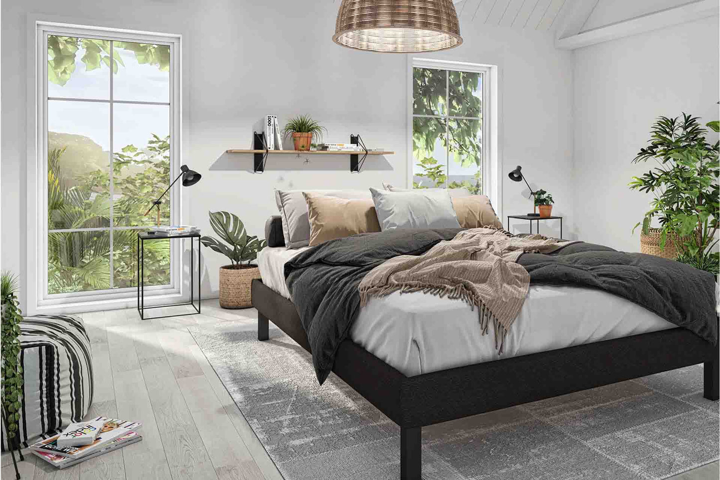 Breeze Platform Bed Frame